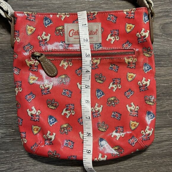 Cath Kidston Red UK Royal Stanley Scottie Dog Jubilee Crossbody Messenger Bag - Picture 3 of 13